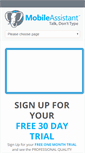 Mobile Screenshot of mobileassistant.us