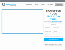 Tablet Screenshot of mobileassistant.us